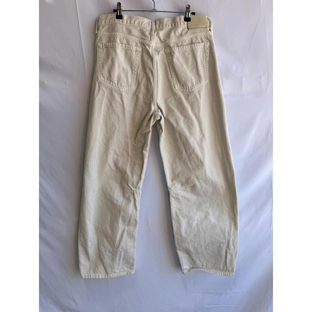 Citizens of Humanity Off-White Miro Barrel Jeans Size 31 - Picture 4 of 6